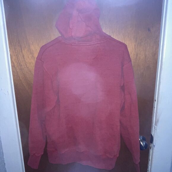 Under Armour Project Rock Red Hoodie Sweatshirt Blood Sweat Men's S Small - Picture 5 of 9